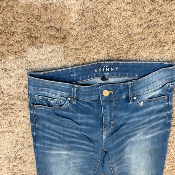 Share  WHBM The Skinny Crop Jeans Women's 2 - Picture 4 of 9